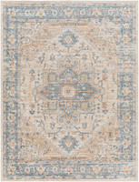 beige traditional rug portrait