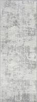 grey abstract rug portrait