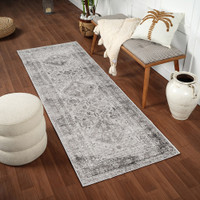 Monte Neelam Grey Vintage Rug