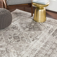 Monte Neelam Grey Vintage Rug