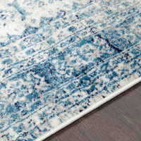 grey abstract rug closeup detail