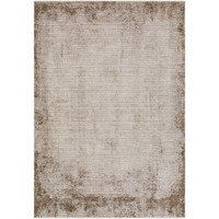 cream abstract rug portrait