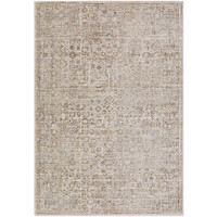 taupe abstract rug portrait