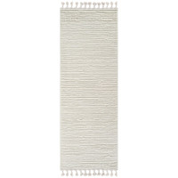 ivory berber geometric rug portrait