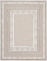 On Sale Glitz GLZ07 Ivory Luxury Glossy Rug 239x300cm