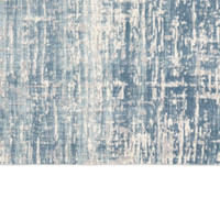 ivory seaglass calvin klein rug closeup edge on white background