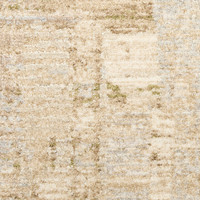 beige grey calvin klein rug closeup detail