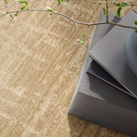 taupe calvin klein rug closeup detail