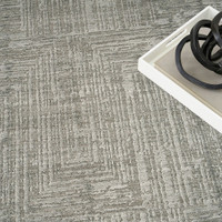 slate abstract rug closeup detail