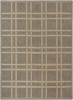charcoal geometric indoor outdoor rug portrait