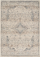 ivory traditional rug portrait