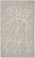 grey calvin klein rug portrait