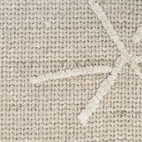 taupe calvin klein rug closeup detail