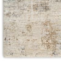 natural grey calvin klein rug closeup corner on white background