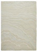 ivory abstract rug portrait