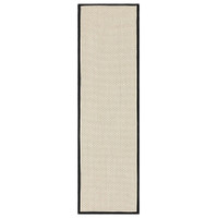 cream wool jute rug portrait