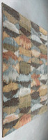 multicolour abstract rug portrait