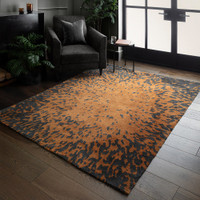 Wilder Splash Spice Contemporary Rug