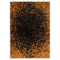 Wilder Splash Charcoal Contemporary Rug