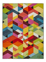 On Sale Viva Multicolour Hardwearing Rug VIV01 160x220cm