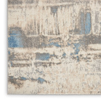 Solace SLA07 Ivory Grey Blue Rug