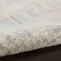 Solace SLA08 Ivory Grey Blue Rug