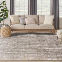 Sustainable Trends SUT06 Ivory Mocha Rug