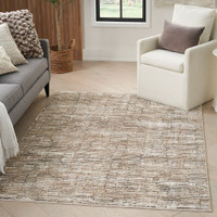 Sustainable Trends SUT06 Ivory Mocha Rug