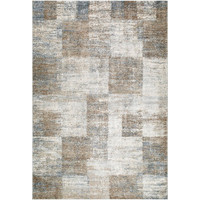Avellino Modern Graphic Brown Rug