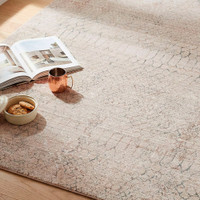 Nathan Modern Graphic Beige Grey Rug