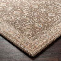 Arda Vintage Traditional Ivory Rug