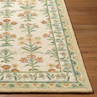 Fairfax Global Wool Green Rug