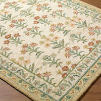 Fairfax Global Wool Green Rug