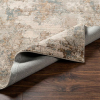 Arda Abstract Modern Marble Grey Rug
