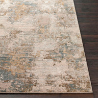 Arda Abstract Modern Marble Grey Rug