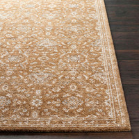 Penny 05 Vintage Traditional Brown Rug by Becki Owens x Livabliss