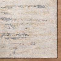 Avellino Abstract Linear Marble Beige Rug