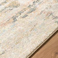 Avellino Abstract Linear Marble Beige Rug