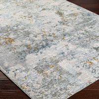 Dresden Abstract Modern Grey Rug