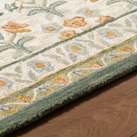 Fairfax Global Wool Yellow Rug