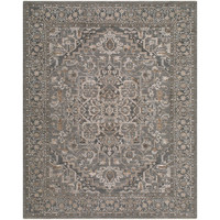 Arda Vintage Traditional Grey Rug