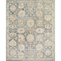 Arnold Traditional Wool Blue Rug