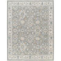 Dresden Vintage Traditional Grey Rug