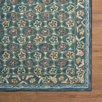 Fairfax Global Wool Blue Rug