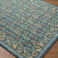 Fairfax Global Wool Blue Rug