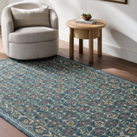Fairfax Global Wool Blue Rug