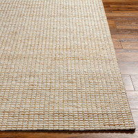 Priya Modern Jute Wool Beige Rug