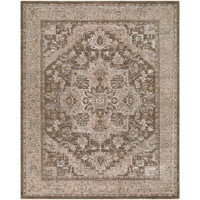 Arda Vintage Traditional Brown Taupe Rug