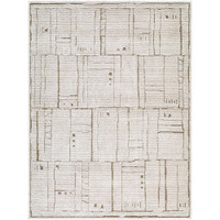 Alba Modern Graphic Taupe Brown Rug