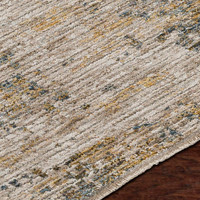 Naila Abstract Beige Yellow Rug